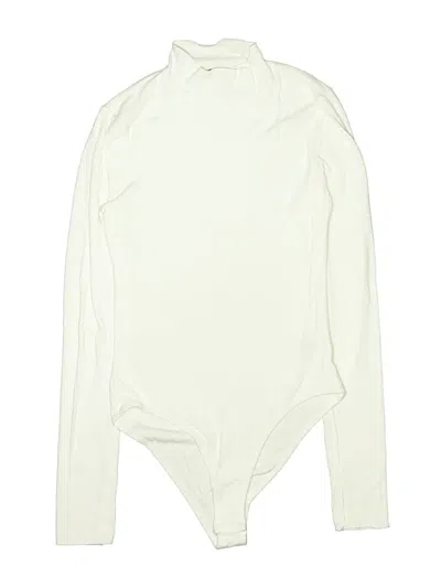 Pre-owned Intimately By Free People Bodysuit In Ivory
