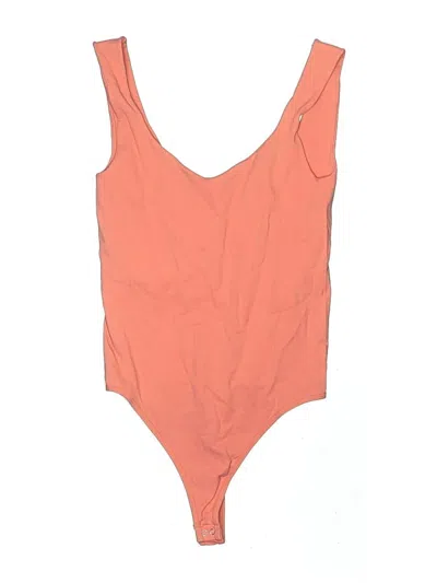 Pre-owned Intimately By Free People Bodysuit In Pink