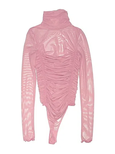 Pre-owned Intimately By Free People Bodysuit In Pink
