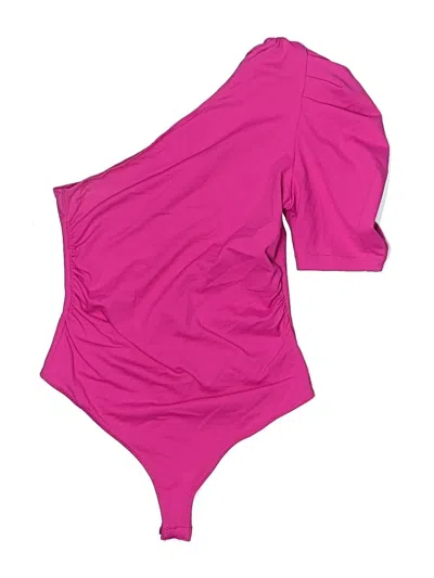 Pre-owned Intimately By Free People Bodysuit In Pink