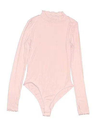 Pre-owned Intimately By Free People Bodysuit In Pink