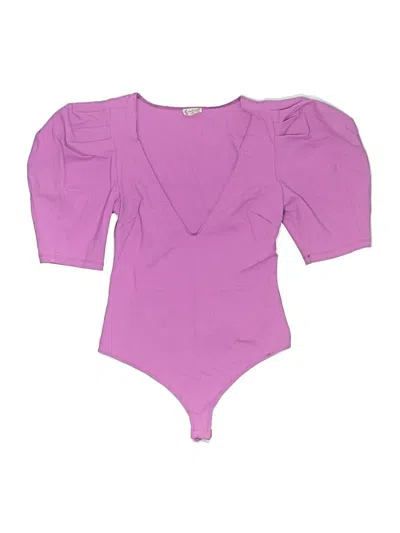 Pre-owned Intimately By Free People Bodysuit In Purple