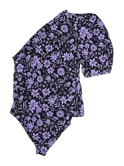 Pre-owned Intimately By Free People Bodysuit In Purple