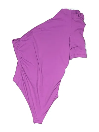 Pre-owned Intimately By Free People Bodysuit In Purple