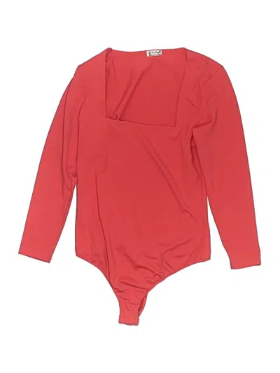 Pre-owned Intimately By Free People Bodysuit In Red
