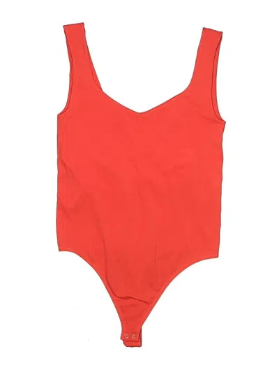 Pre-owned Intimately By Free People Bodysuit In Red