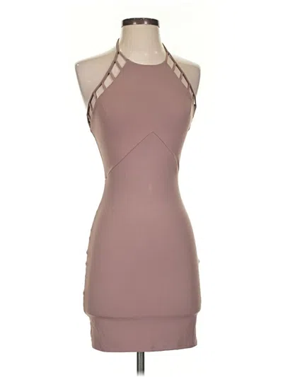 Pre-owned Intimately By Free People Bodysuit In Tan