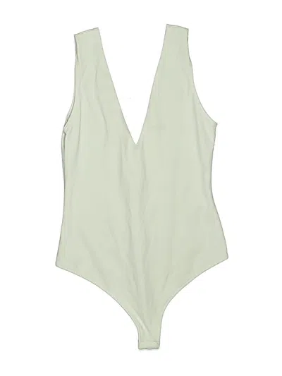 Pre-owned Intimately By Free People Bodysuit In White