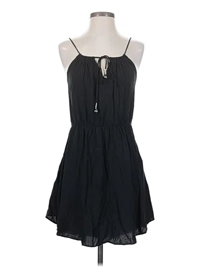 Pre-owned Intimately By Free People Casual Dress In Black