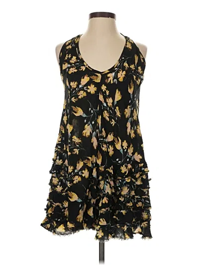Pre-owned Intimately By Free People Casual Dress In Black
