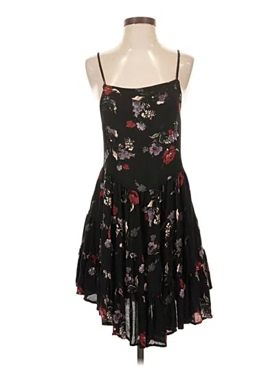 Pre-owned Intimately By Free People Casual Dress In Black