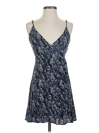 Pre-owned Intimately By Free People Casual Dress In Blue