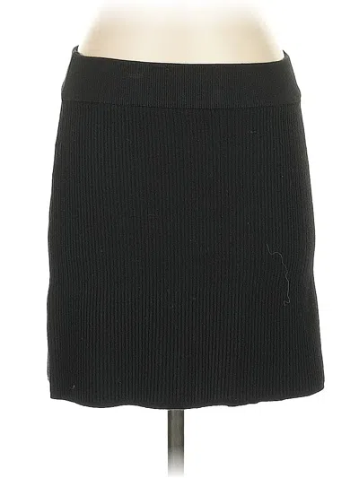 Pre-owned Intimately By Free People Casual Skirt In Black