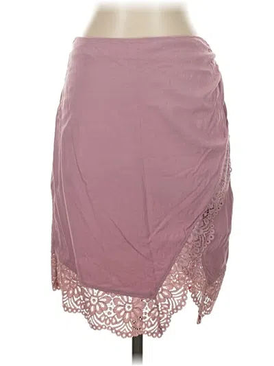 Pre-owned Intimately By Free People Casual Skirt In Pink