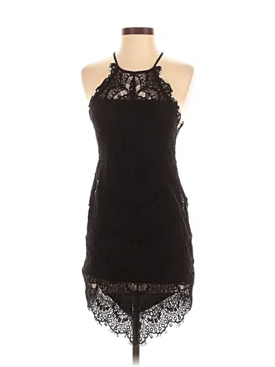 Pre-owned Intimately By Free People Cocktail Dress In Black