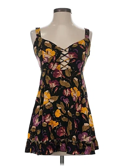 Pre-owned Intimately By Free People Cocktail Dress In Black