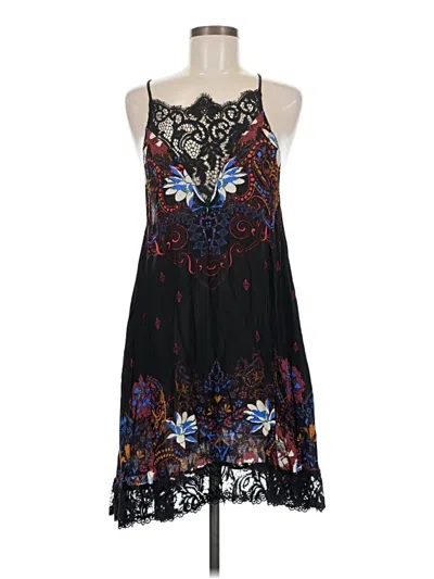 Pre-owned Intimately By Free People Cocktail Dress In Black