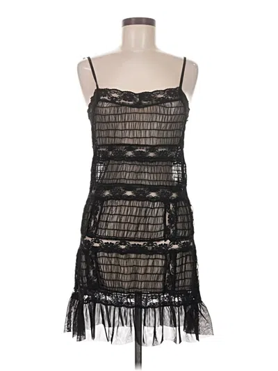 Pre-owned Intimately By Free People Cocktail Dress In Black
