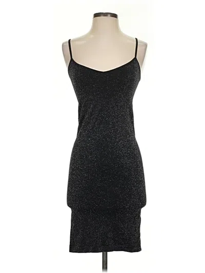 Pre-owned Intimately By Free People Cocktail Dress In Black