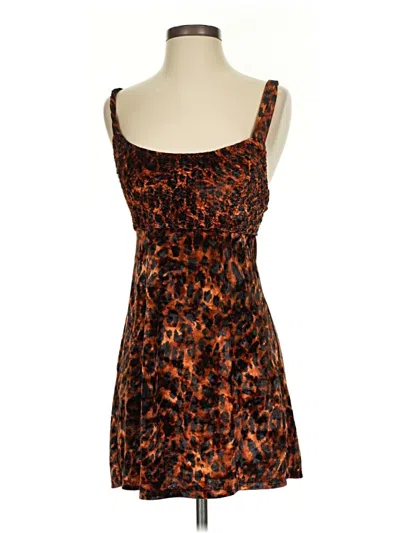 Pre-owned Intimately By Free People Cocktail Dress In Brown