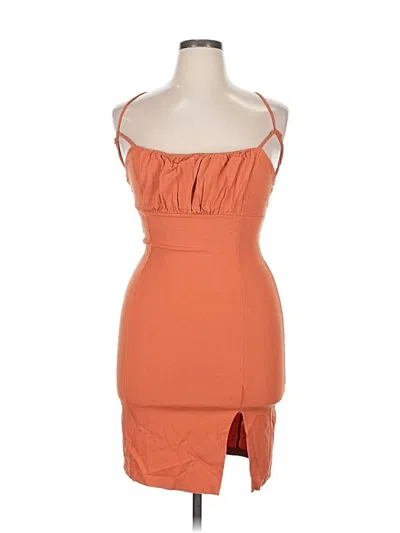 Pre-owned Intimately By Free People Cocktail Dress In Orange