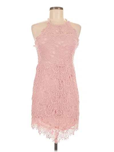 Pre-owned Intimately By Free People Cocktail Dress In Pink
