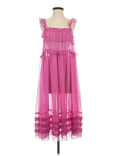 Pre-owned Intimately By Free People Cocktail Dress In Pink