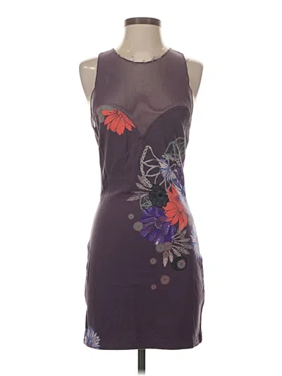 Pre-owned Intimately By Free People Cocktail Dress In Purple
