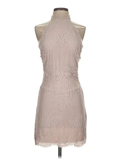Pre-owned Intimately By Free People Cocktail Dress In Tan