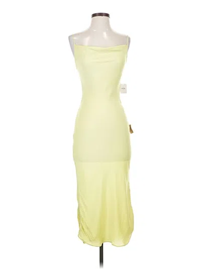 Pre-owned Intimately By Free People Cocktail Dress In Yellow