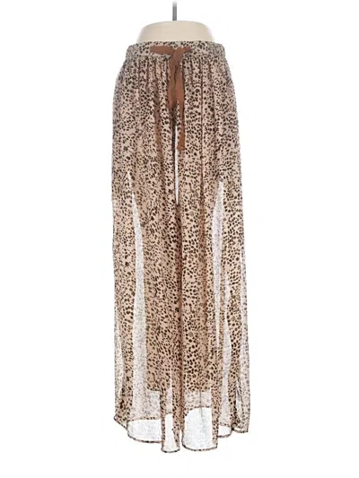 Pre-owned Intimately By Free People Cord Pant In Gold