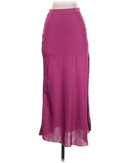 Pre-owned Intimately By Free People Formal Skirt In Purple