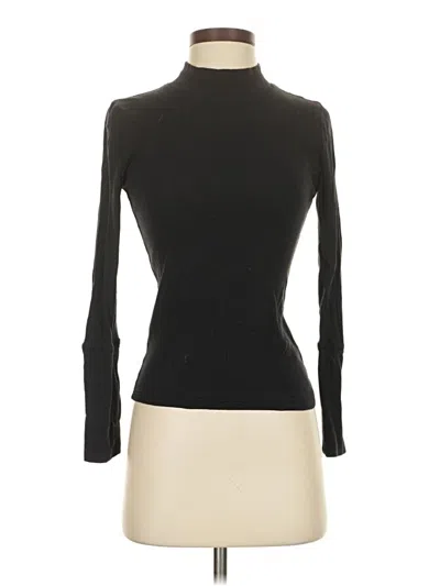 Pre-owned Intimately By Free People Long Sleeve Turtleneck In Black