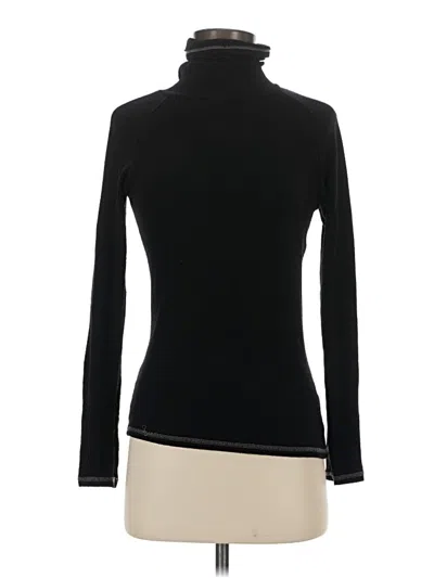 Pre-owned Intimately By Free People Long Sleeve Turtleneck In Black
