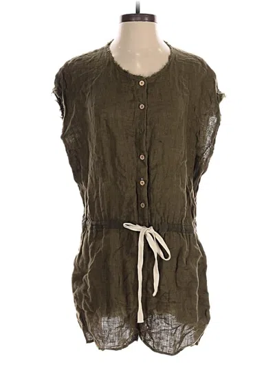 Pre-owned Intimately By Free People Romper In Green