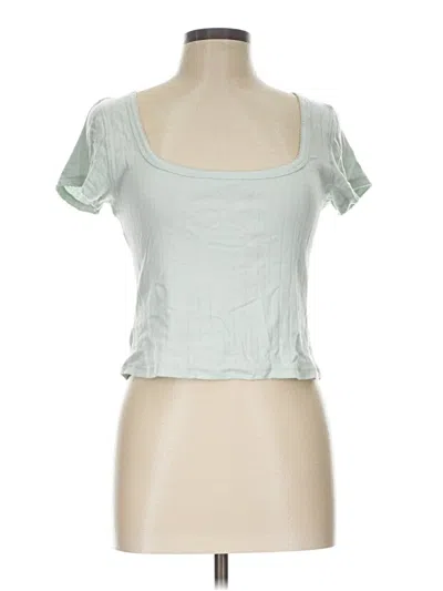 Pre-owned Intimately By Free People Short Sleeve T-shirt In Green