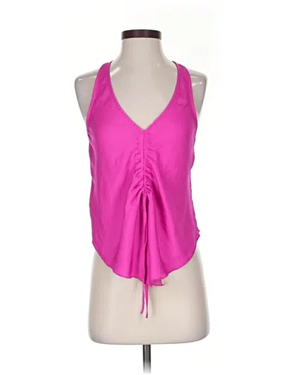 Pre-owned Intimately By Free People Sleeveless Blouse In Purple