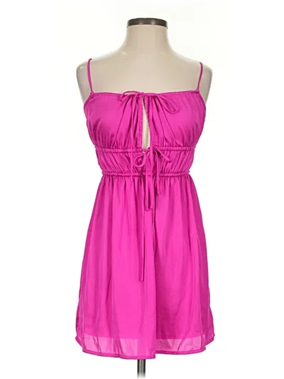 Pre-owned Intimately By Free People Sleeveless Top Pink Strapless Neckline Tops
