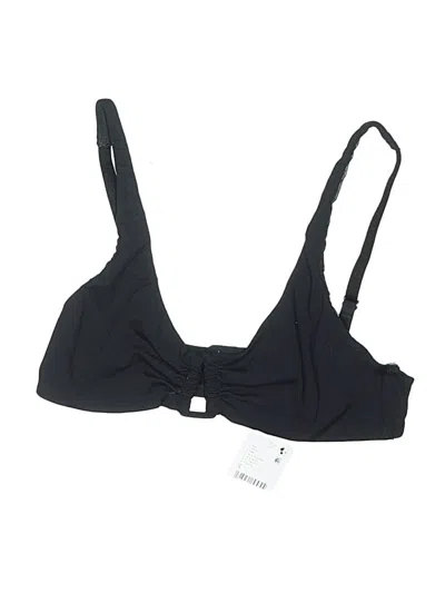 Intimately By Free People Swimsuit Top Black Solid Pattern Swimwear