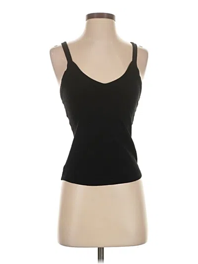 Pre-owned Intimately By Free People Tank Top Black Halter Neckline Tops