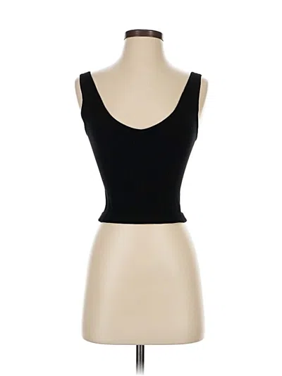 Pre-owned Intimately By Free People Tank Top Black Strapless Neckline Tops