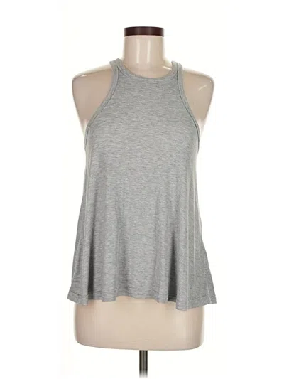 Pre-owned Intimately By Free People Tank Top Gray Halter Neckline Tops