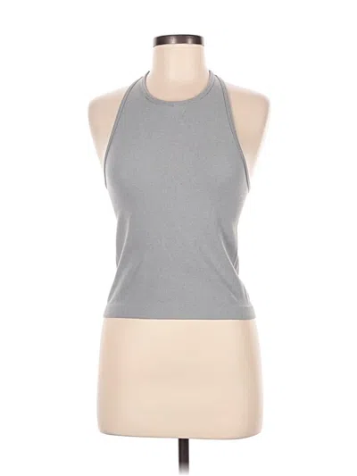 Pre-owned Intimately By Free People Tank Top Gray Halter Neckline Tops