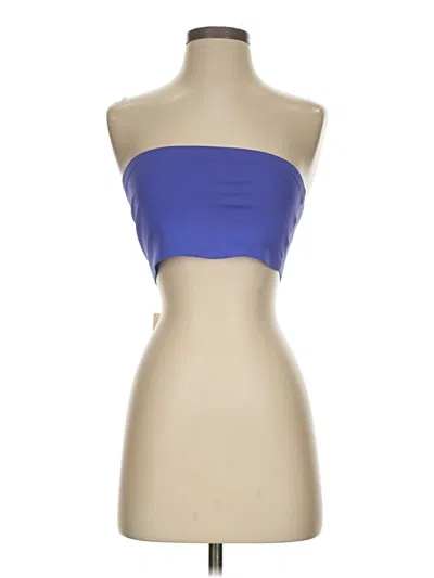 Intimately By Free People Tube Top Blue Strapless Neckline Tops