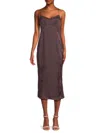 Intimately Free People Women's City Cool Slip Dress In Chocolate