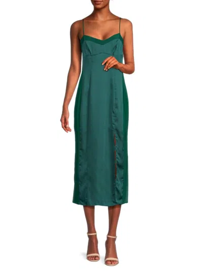 Intimately Free People Women's City Cool Slip Dress In Evergreen