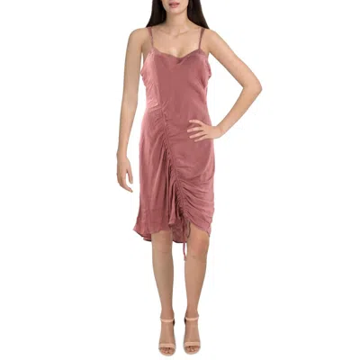 Intimately Free People Womens Drawstring Hem Polyester Slip Dress
