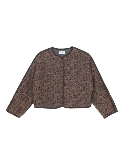 Into The East Paisley-pattern Button-fastening Jacket In Blue