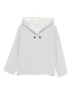 Intrecci Hooded Jacket In Gray
