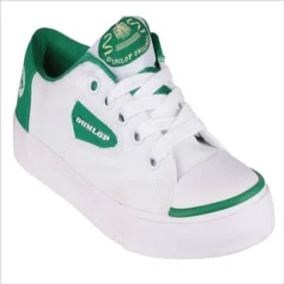 Intrepid Dunlop Green Flash Plimsoles